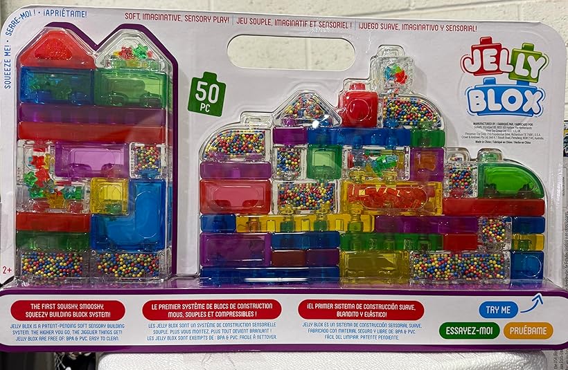 Jelly Blox 50 Piece Construction Multi Color
